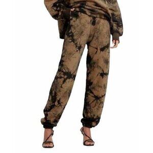 I AM GIA Womens Sz XXS Tatiana Brown Tie Dye Pull On Sweats Sweatpants